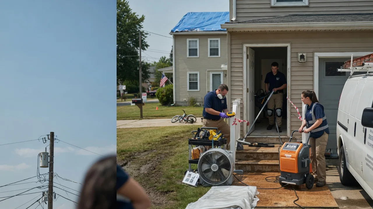 Water Damage Repair in South Charleston, OH near me
